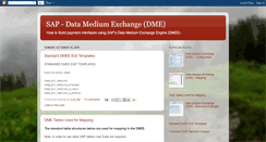 Desktop Screenshot of datamediumexchange.blogspot.com