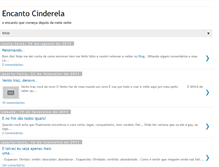 Tablet Screenshot of encantocinderela.blogspot.com