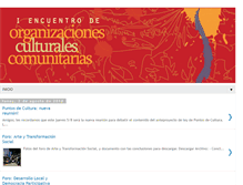 Tablet Screenshot of encuentro-occ.blogspot.com