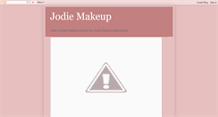 Desktop Screenshot of jodiemakeup.blogspot.com