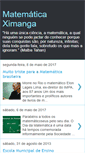 Mobile Screenshot of matematicaximanga.blogspot.com