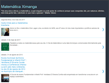 Tablet Screenshot of matematicaximanga.blogspot.com
