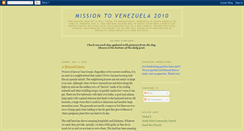 Desktop Screenshot of missionvenezuela.blogspot.com