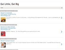 Tablet Screenshot of eatlittleeatbig.blogspot.com