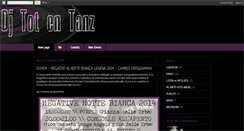 Desktop Screenshot of djtotentanz.blogspot.com