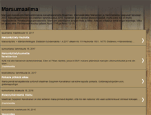 Tablet Screenshot of marsumaailma.blogspot.com