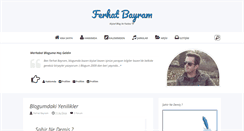 Desktop Screenshot of ferhatbayram.blogspot.com