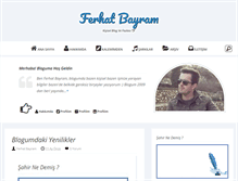 Tablet Screenshot of ferhatbayram.blogspot.com