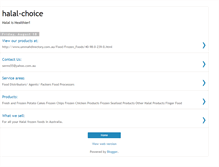 Tablet Screenshot of halal-choice.blogspot.com