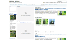 Desktop Screenshot of istanaherba.blogspot.com