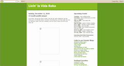 Desktop Screenshot of livinlavidaroko.blogspot.com