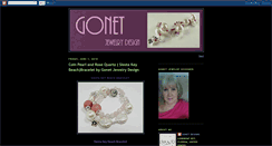 Desktop Screenshot of gonetdesignerjewelry.blogspot.com