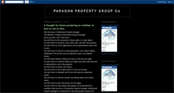 Desktop Screenshot of paragonga.blogspot.com