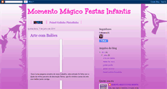 Desktop Screenshot of momentomagicofestas.blogspot.com