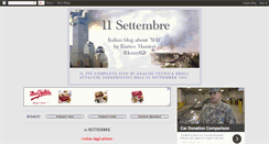 Desktop Screenshot of 11-settembre.blogspot.com