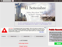 Tablet Screenshot of 11-settembre.blogspot.com