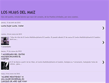 Tablet Screenshot of miradasdelpueblo.blogspot.com