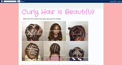 Desktop Screenshot of curlyhairisbeautiful.blogspot.com