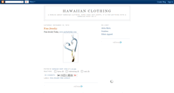 Desktop Screenshot of hawaiian-clothing.blogspot.com