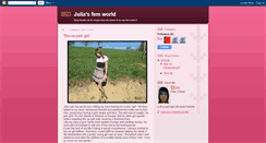 Desktop Screenshot of juliasfemworld.blogspot.com