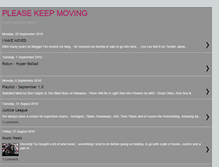 Tablet Screenshot of pleasekeepmoving.blogspot.com