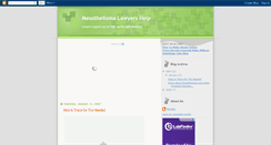 Desktop Screenshot of mesotheliomalawyers-help.blogspot.com
