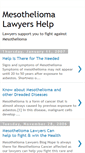 Mobile Screenshot of mesotheliomalawyers-help.blogspot.com