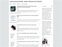 Tablet Screenshot of kohalacoastweb.blogspot.com