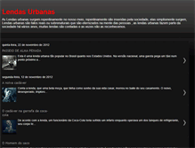 Tablet Screenshot of lendasurbanasterror.blogspot.com