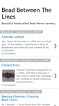 Mobile Screenshot of beadbetweenthelines.blogspot.com