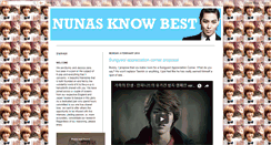 Desktop Screenshot of nunasknowbest.blogspot.com