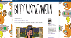 Desktop Screenshot of billywaynemartin.blogspot.com