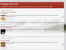 Tablet Screenshot of amigosdelavid.blogspot.com