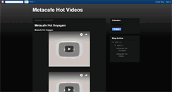 Desktop Screenshot of metacafehotvideos.blogspot.com