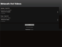 Tablet Screenshot of metacafehotvideos.blogspot.com