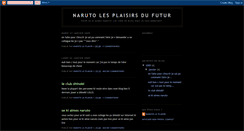 Desktop Screenshot of narutolesplaisirsdufutur.blogspot.com