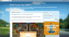 Desktop Screenshot of btd4-forum.blogspot.com