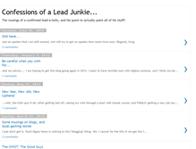 Tablet Screenshot of confessionsofaleadjunkie.blogspot.com
