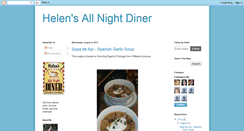 Desktop Screenshot of helensallnightdiner.blogspot.com