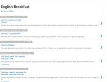 Tablet Screenshot of englishbreakfasttime.blogspot.com