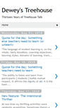 Mobile Screenshot of deweystreehouse.blogspot.com