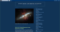 Desktop Screenshot of evenmoregrumbinescience.blogspot.com