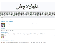 Tablet Screenshot of amyzaleski.blogspot.com