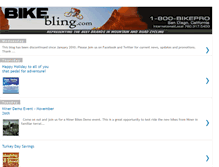 Tablet Screenshot of bikebling1.blogspot.com