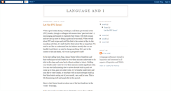 Desktop Screenshot of languageandnitin.blogspot.com