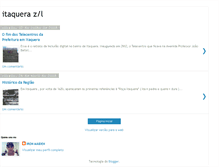 Tablet Screenshot of itaqueraminhapaixao.blogspot.com