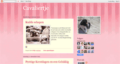 Desktop Screenshot of caveliertje.blogspot.com