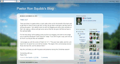 Desktop Screenshot of pastorsquibb.blogspot.com