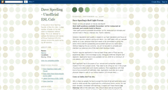 Desktop Screenshot of dave-sperling.blogspot.com