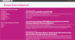 Desktop Screenshot of kamaent.blogspot.com
